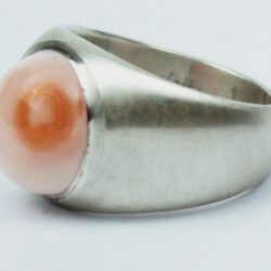 Silberring rosa Opal