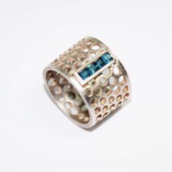 Silberring Turmaline