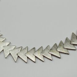 Handgearbeitet Kette mit Gold Inlay